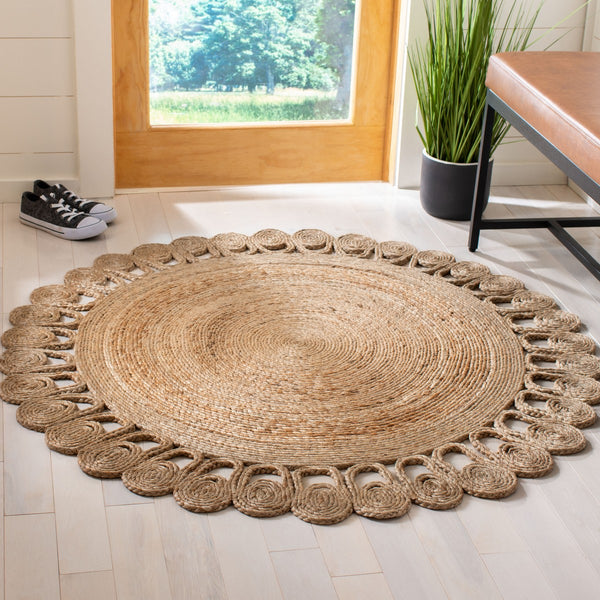 Safavieh Natural Fiber 252 Hand Woven Jute Contemporary Rug NFB252A-9R