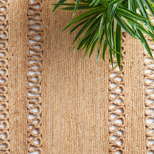 Safavieh Natural Fiber 253 Contemporary Hand Woven 100% Jute Pile Rug NFB253A-4OV