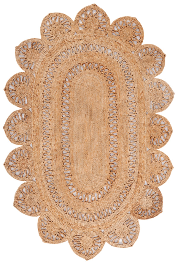 Safavieh Natural Fiber 253 Contemporary Hand Woven 100% Jute Pile Rug NFB253A-4OV