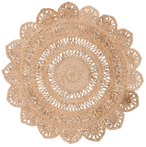 Safavieh Natural Fiber 253 Contemporary Hand Woven 100% Jute Pile Rug NFB253A-9R