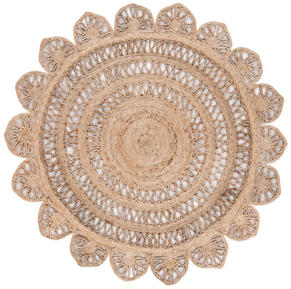 Safavieh Natural Fiber 253 Hand Woven Jute Contemporary Rug NFB253A-8OV