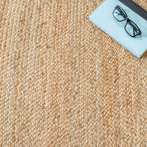 Safavieh Natural Fiber 261 Contemporary Hand Loomed 90% Jute, 10% Cotton Rug NFB261N-4OV