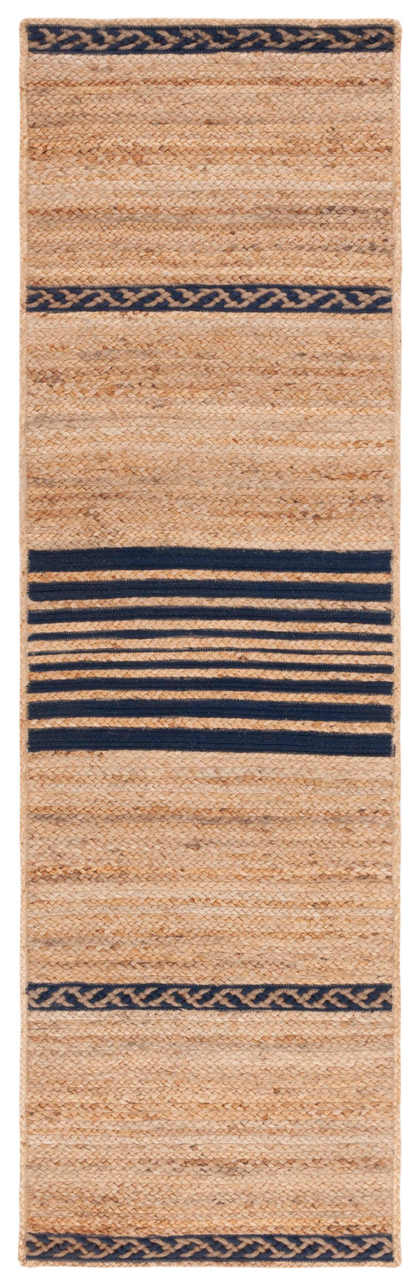 Safavieh Natural Fiber 262 Hand Loomed 90% Jute and 10% Cotton Contemporary Rug NFB262N-3