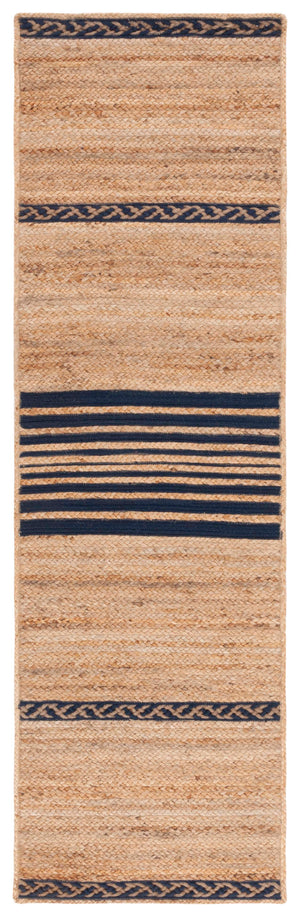 Safavieh Natural Fiber 262 Hand Loomed 90% Jute and 10% Cotton Contemporary Rug NFB262N-3