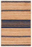 Safavieh Natural Fiber 262 Hand Loomed 90% Jute and 10% Cotton Contemporary Rug NFB262N-3