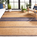 Safavieh Natural Fiber 262 Hand Loomed 90% Jute and 10% Cotton Contemporary Rug NFB262N-8