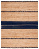 Safavieh Natural Fiber 262 Hand Loomed 90% Jute and 10% Cotton Contemporary Rug NFB262N-8