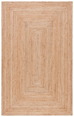 Natural Fiber 304 Contemporary Power Loomed 100% Jute Pile Rug Natural