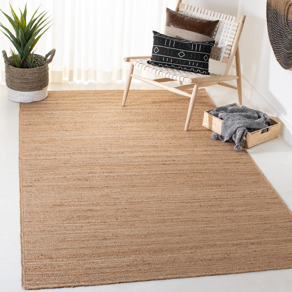 Safavieh Natural Fiber 305 Flat Weave Jute Contemporary Rug NFB305A-9SQ