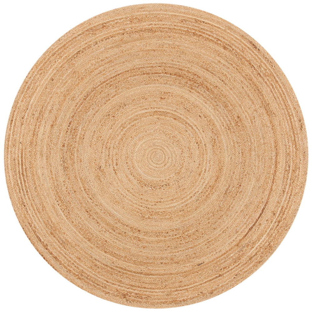 Natural Fiber 310 Contemporary Power Loomed 100% Jute Pile Rug Natural