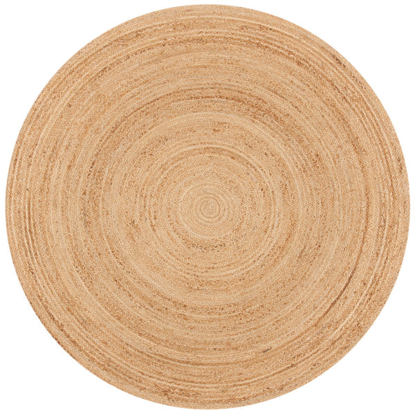 Natural Fiber 310 Contemporary Power Loomed 100% Jute Pile Rug Natural