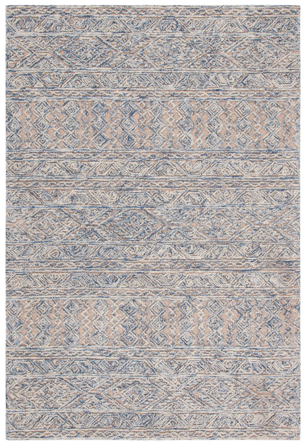 Safavieh Natural Fiber 352 Hand Tufted 70% Jute/20% Wool/and 10% Cotton Rug NFB352N-8