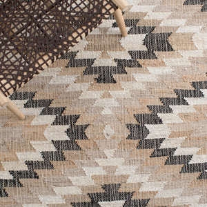 Safavieh Natural Fiber 401 Hand Loomed 80% Jute and 20% Cotton Rug NFB401A-8