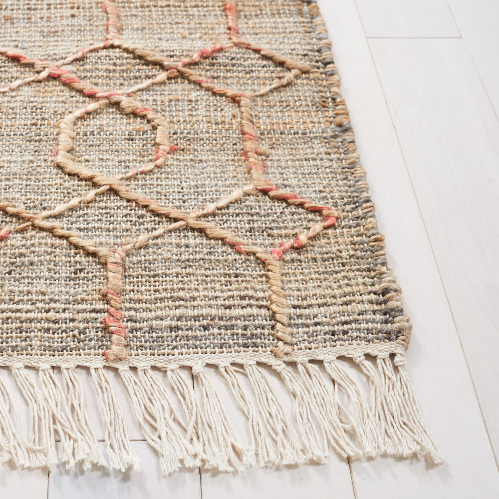 Safavieh Natural Fiber 402 Hand Loomed 80% Jute and 20% Cotton Rug NFB402A-8