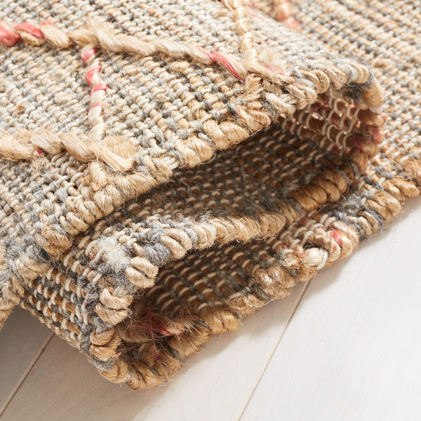 Safavieh Natural Fiber 402 Hand Loomed 80% Jute and 20% Cotton Rug NFB402A-8