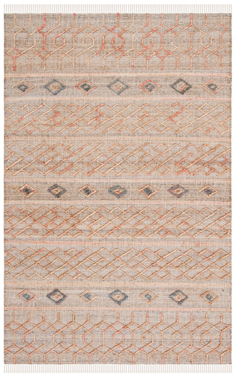 Safavieh Natural Fiber 402 Hand Loomed 80% Jute and 20% Cotton Rug NFB402A-8