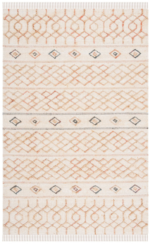 Safavieh Natural Fiber 403 Hand Loomed 80% Jute and 20% Cotton Rug NFB403A-8