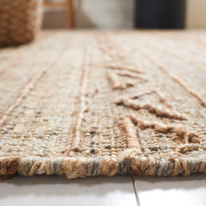 Safavieh Natural Fiber 404 Hand Loomed 80% Jute and 20% Cotton Rug NFB404A-8