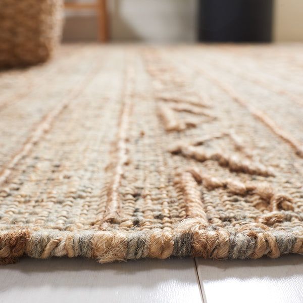 Safavieh Natural Fiber 404 Hand Loomed 80% Jute and 20% Cotton Rug NFB404A-8