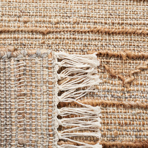 Safavieh Natural Fiber 404 Hand Loomed 80% Jute and 20% Cotton Rug NFB404A-8