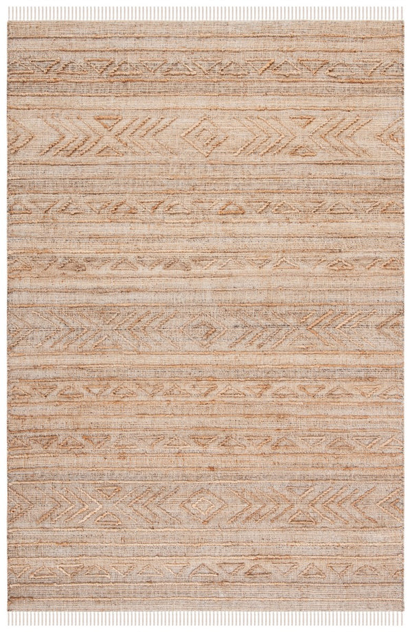 Safavieh Natural Fiber 404 Hand Loomed 80% Jute and 20% Cotton Rug NFB404A-8