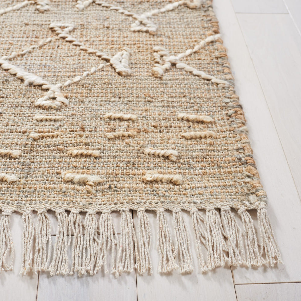 Safavieh Natural Fiber 405 Hand Loomed 80% Jute and 20% Cotton Rug NFB405A-8
