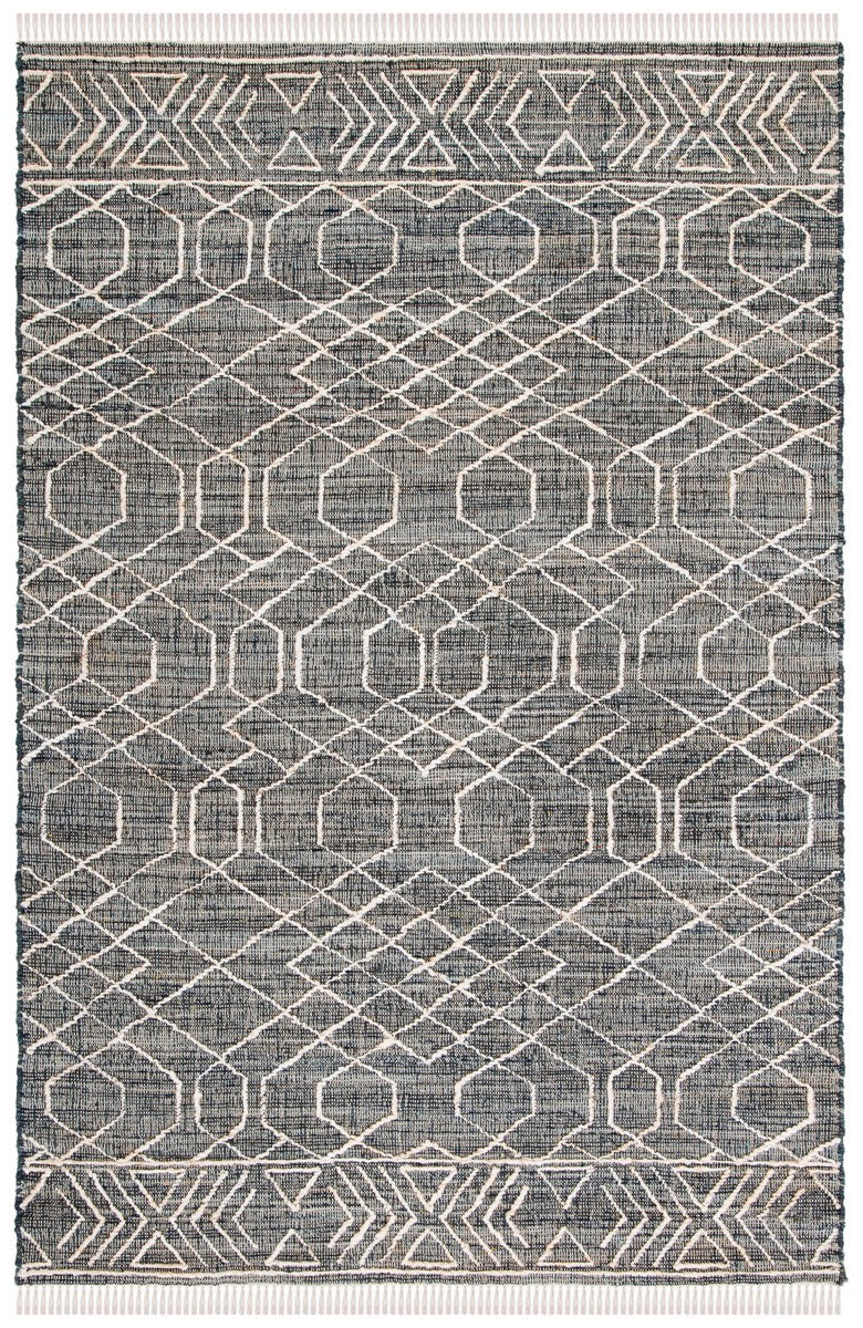 Safavieh Natural Fiber 406 Hand Loomed 80% Jute and 20% Cotton Rug NFB406Z-8