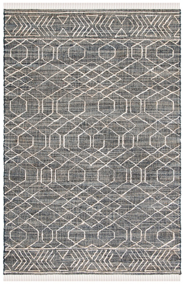 Safavieh Natural Fiber 406 Hand Loomed 80% Jute and 20% Cotton Rug NFB406Z-8