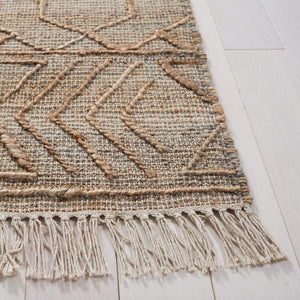 Safavieh Natural Fiber 407 Hand Loomed 80% Jute and 20% Cotton Rug NFB407A-8