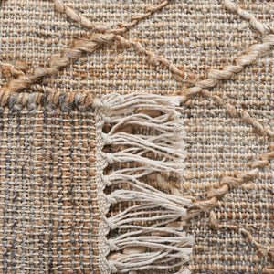 Safavieh Natural Fiber 407 Hand Loomed 80% Jute and 20% Cotton Rug NFB407A-8