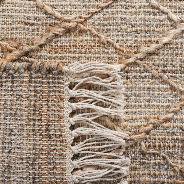 Safavieh Natural Fiber 407 Hand Loomed 80% Jute and 20% Cotton Rug NFB407A-8