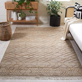 Safavieh Natural Fiber 407 Hand Loomed 80% Jute and 20% Cotton Rug NFB407A-8