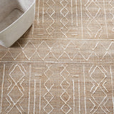 Safavieh Natural Fiber 408 Hand Loomed 80% Jute and 20% Cotton Rug NFB408A-8