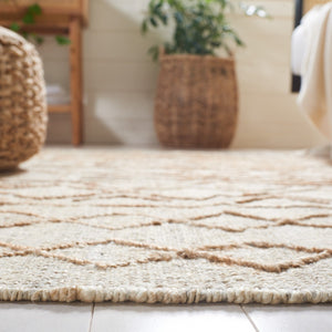 Safavieh Natural Fiber 409 Hand Loomed 80% Jute and 20% Cotton Rug NFB409A-8