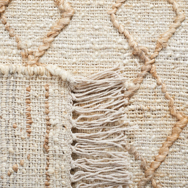 Safavieh Natural Fiber 409 Hand Loomed 80% Jute and 20% Cotton Rug NFB409A-8