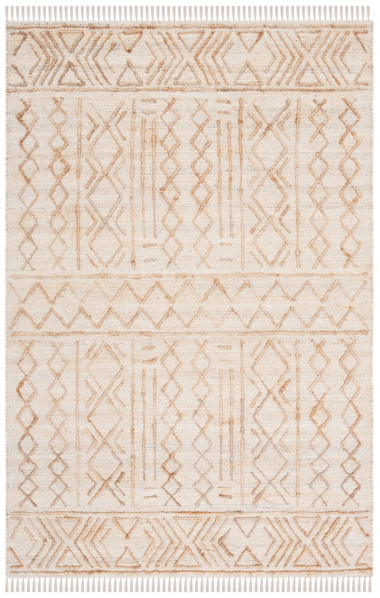 Safavieh Natural Fiber 409 Hand Loomed 80% Jute and 20% Cotton Rug NFB409A-8