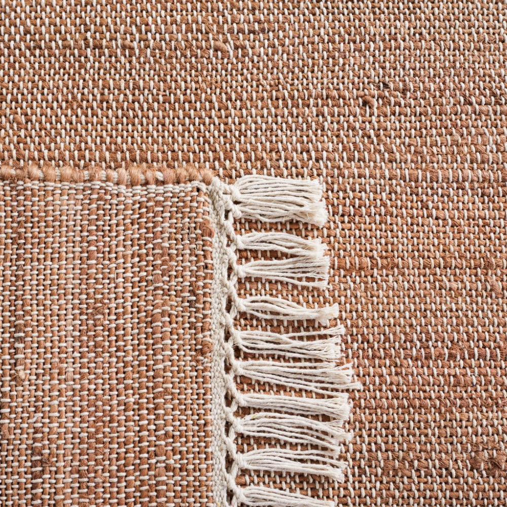 Safavieh Natural Fiber 450 Hand Loomed 80% Jute and 20% Cotton Rug NFB450F-8