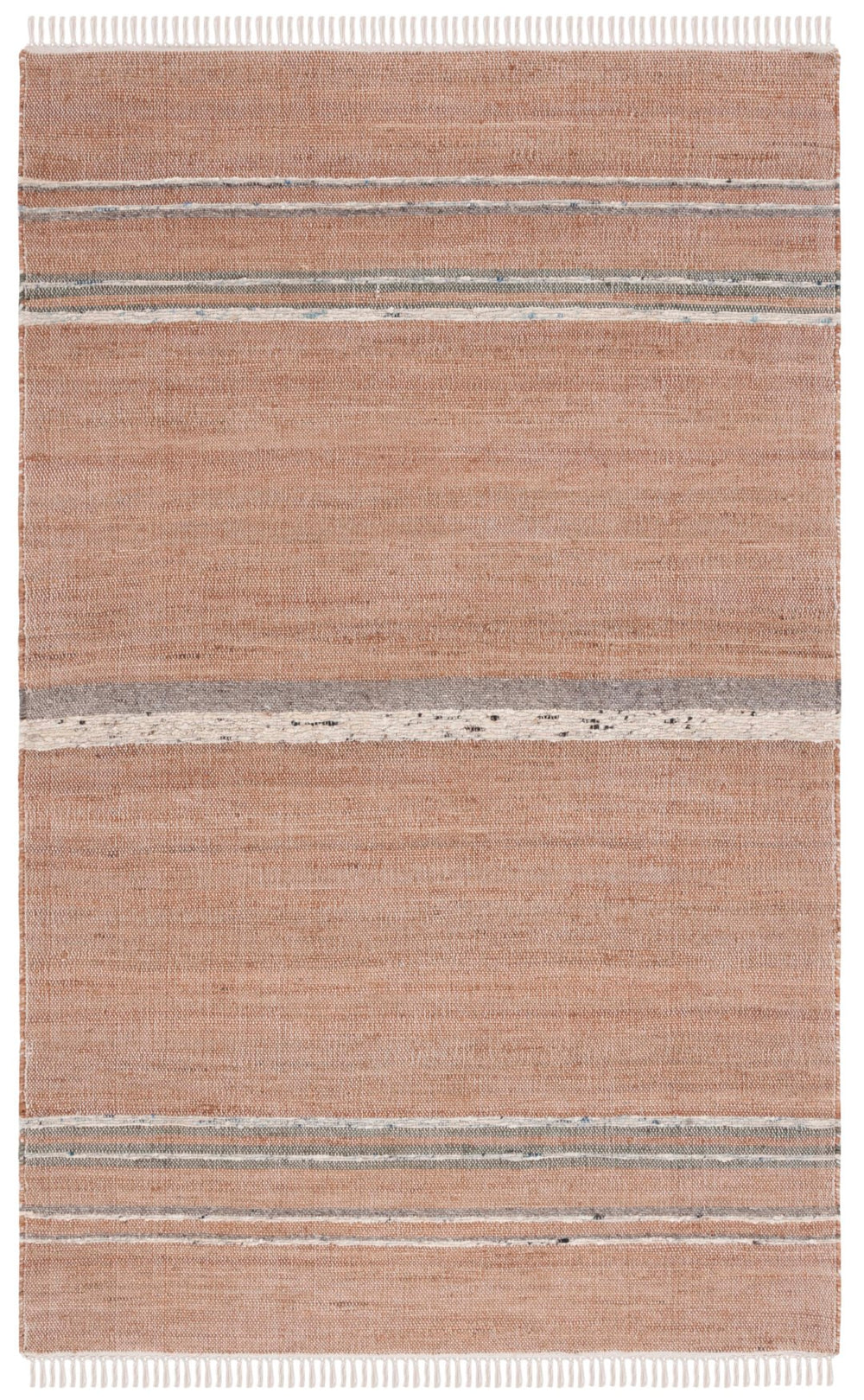 Safavieh Natural Fiber 450 Hand Loomed 80% Jute and 20% Cotton Rug NFB450F-8