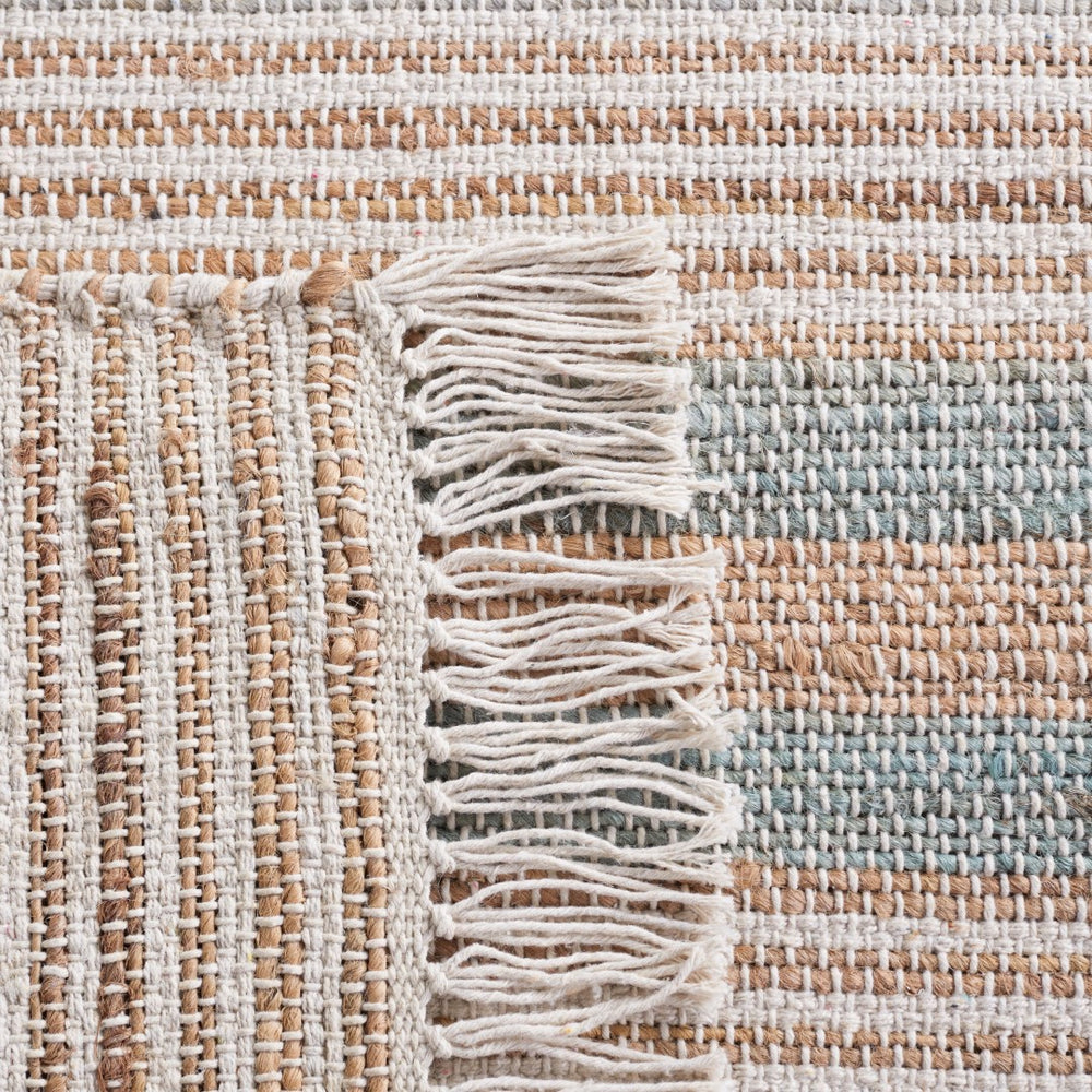 Safavieh Natural Fiber 452 Hand Loomed 80% Jute and 20% Cotton Rug NFB452A-8