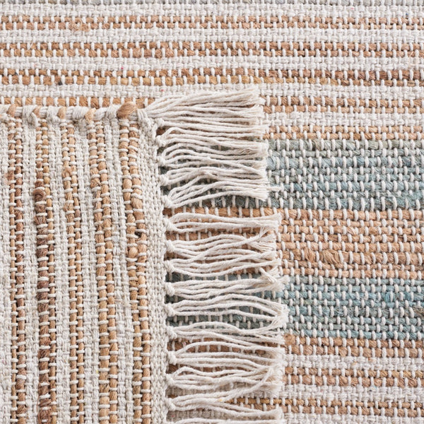 Safavieh Natural Fiber 452 Hand Loomed 80% Jute and 20% Cotton Rug NFB452A-8