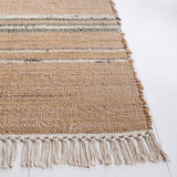 Safavieh Natural Fiber 453 Hand Loomed 80% Jute and 20% Cotton Rug NFB453F-8