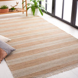 Safavieh Natural Fiber 454 Hand Loomed 80% Jute and 20% Cotton Rug NFB454F-8