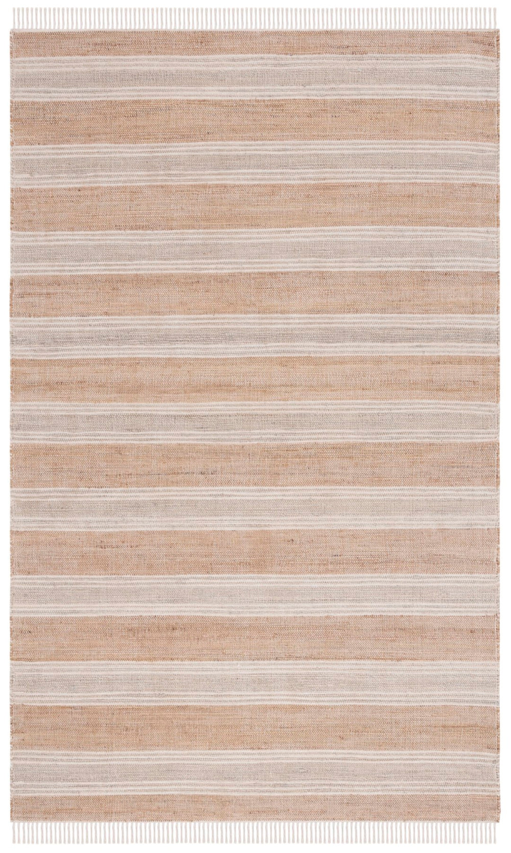 Safavieh Natural Fiber 454 Hand Loomed 80% Jute and 20% Cotton Rug NFB454F-8