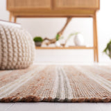 Safavieh Natural Fiber 456 Hand Loomed 80% Jute and 20% Cotton Rug NFB456P-8