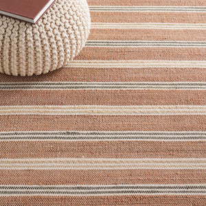 Safavieh Natural Fiber 456 Hand Loomed 80% Jute and 20% Cotton Rug NFB456P-8