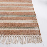 Safavieh Natural Fiber 456 Hand Loomed 80% Jute and 20% Cotton Rug NFB456P-8