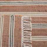 Safavieh Natural Fiber 456 Hand Loomed 80% Jute and 20% Cotton Rug NFB456P-8