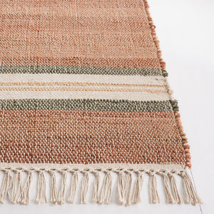 Safavieh Natural Fiber 457 Hand Loomed 80% Jute and 20% Cotton Rug NFB457P-8