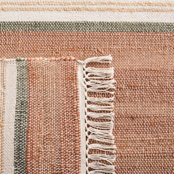 Safavieh Natural Fiber 457 Hand Loomed 80% Jute and 20% Cotton Rug NFB457P-8