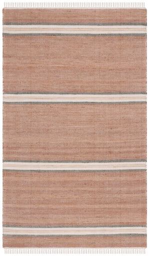 Safavieh Natural Fiber 457 Hand Loomed 80% Jute and 20% Cotton Rug NFB457P-8